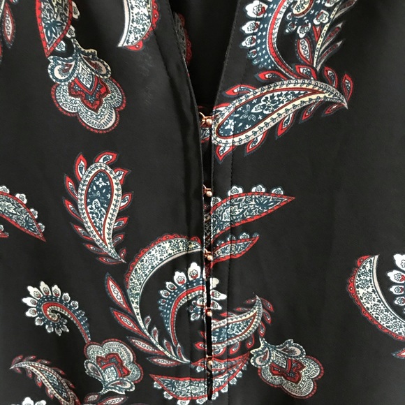 Ivanka Trump paisley blouse / tunic - Picture 4 of 7